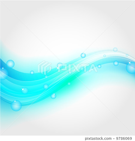 Background (water flow) - Stock Illustration [9786069] - PIXTA