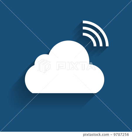 Cloud Computing Concept on Different Electronic Devices. Vector Cloud Computing Concept on Different Electronic Devices. Vector 9787256