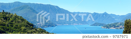 Lake Como summer panorama (Italy) Lake Como summer panorama (Italy) 9787971