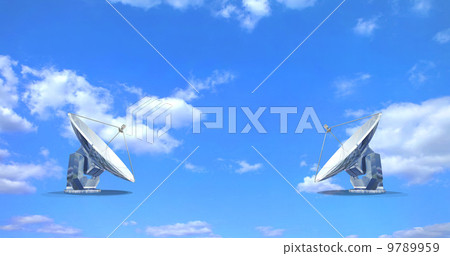 Radar / Parabola antenna to see the sky 9789959