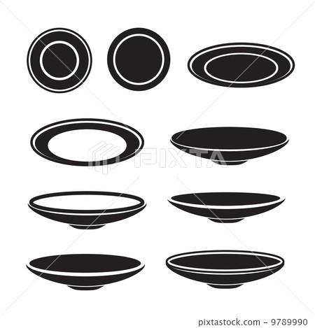 Dish icon, Vector illustration - Stock Illustration [9789990] - PIXTA