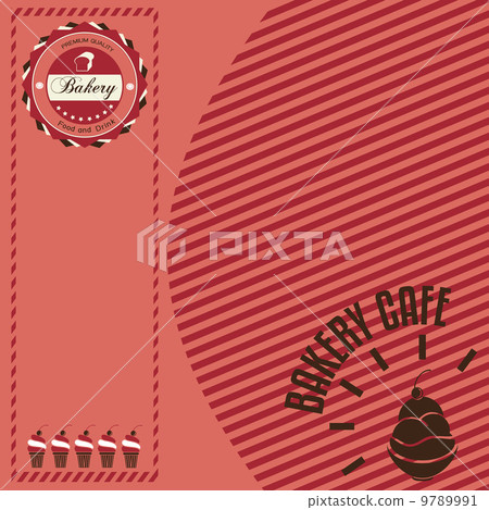 Retro style bakery cafe Retro style bakery cafe 9789991