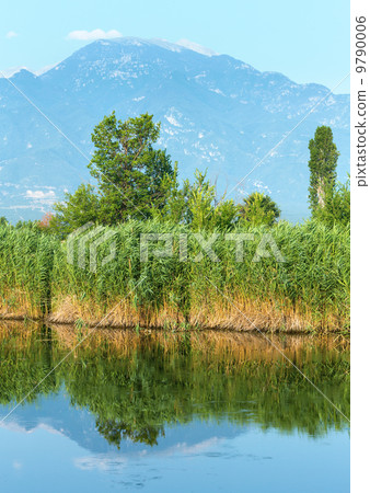 Summer misty landscape  (Greece). 9790006