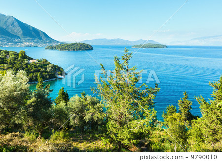 Lefkada coast summer landscape (Greece) Lefkada coast summer landscape (Greece) 9790010