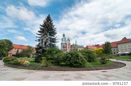 Wawel Castle in Krakow 9791237