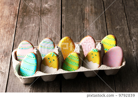 Easter homemade gingerbread cookie 9792839