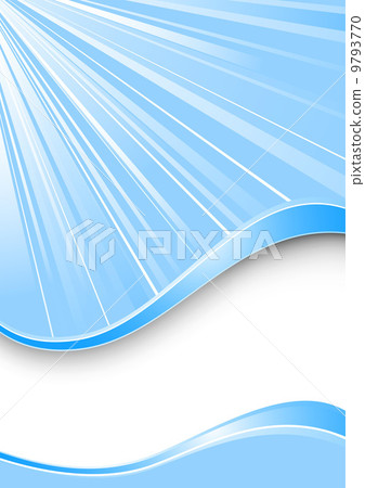 Ray background - blue color 9793770