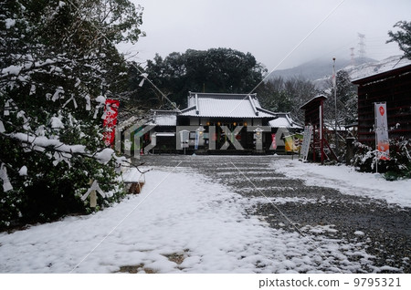 Nuno政府辦公室神社大廳設置積雪 Nuno政府辦公室神社大廳設置積雪 9795321