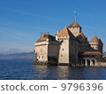 Chateau de Chillon of the castle of Leman Lake 9796396