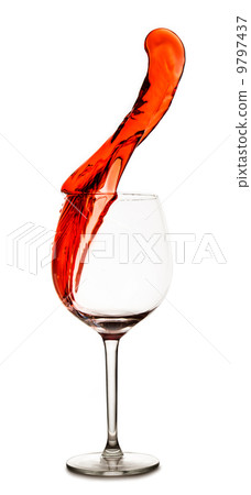Glass of red wine Glass of red wine 9797437