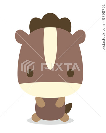 十二頭兩頭前面的插圖馬 十二頭兩頭前面的插圖馬 9798791