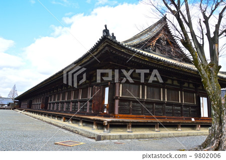 Sanjusangen-do（Renka Owon）的“Hondo”（京都市東山區Sanjusangendo Rikocho） 9802006