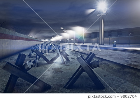 Berlin Wall 3D artwork 9802704