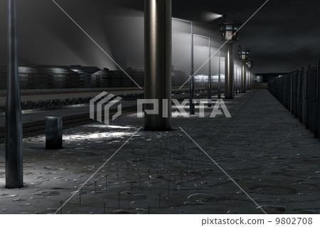 Berlin Wall 3D artwork Berlin Wall 3D artwork 9802708