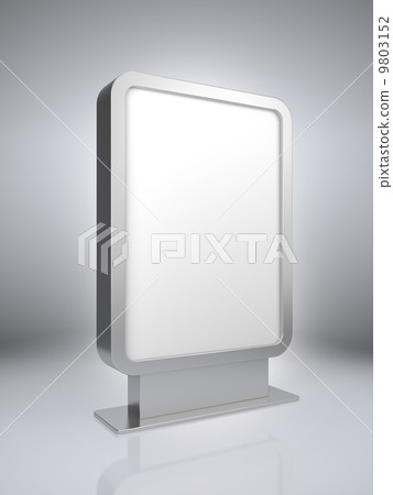 Blank billboard 9803152