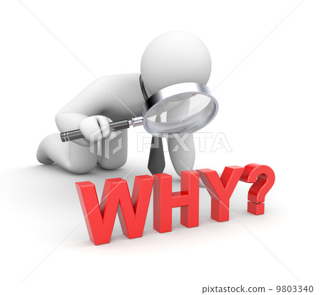 Businessman looking at the problem Businessman looking at the problem 9803340