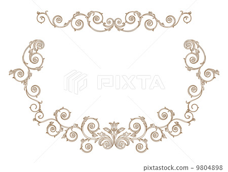 Classic decorative ruling Classic decorative ruling 9804898