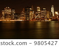 曼哈頓從布魯克林，紐約 9805427