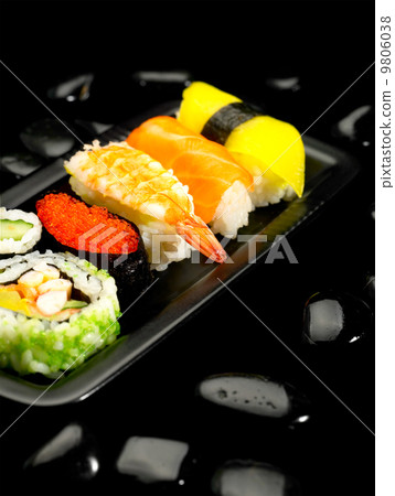assorted sushi plate assorted sushi plate 9806038