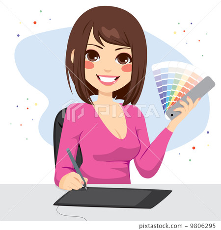 Female Graphic Designer Female Graphic Designer 9806295