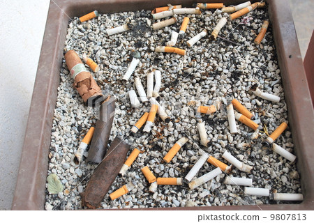 Cigarette, cigar butts. Cigarette, cigar butts. 9807813