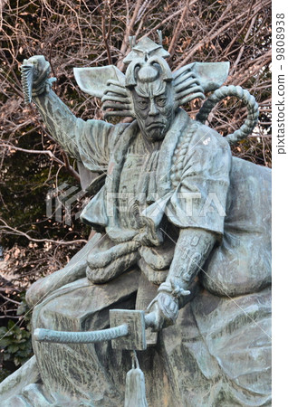第9代的“Shakaraku”雕像·Ichikawa Danjuro(淺草/淺草,東京都台東區) 第9代的“Shakaraku”雕像·Ichikawa Danjuro(淺草/淺草,東京都台東區) 9808938