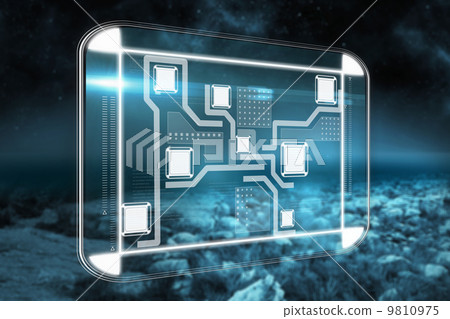 Composite image of technology interface - Stock Illustration [9810975 ...