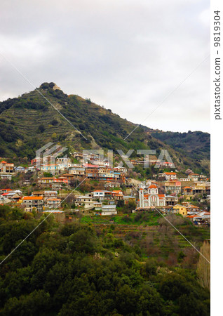 Kalopanayiotis  village at Troodos mountains 9819304
