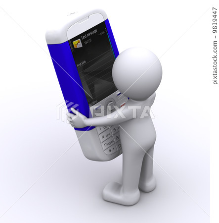3d character writing message 3d character writing message 9819447