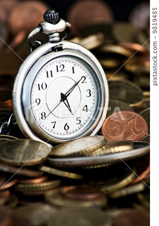 Time is money concept 9819485