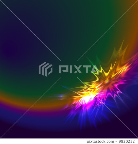 Abstract spectrum star background Abstract spectrum star background 9820232