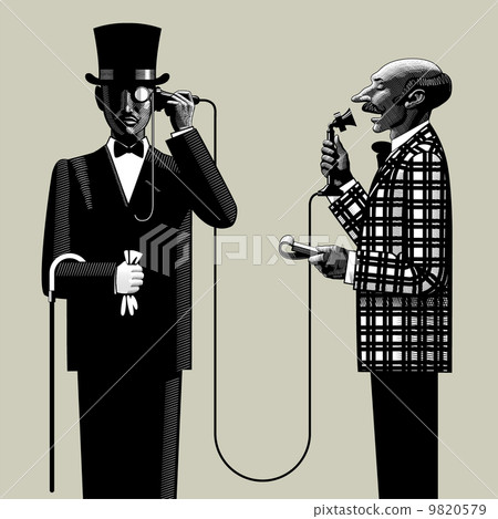 Two men with a phone 9820579