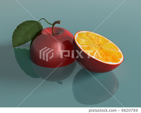 Genetically engineered apple 9820789