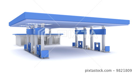 Gas station 9821809