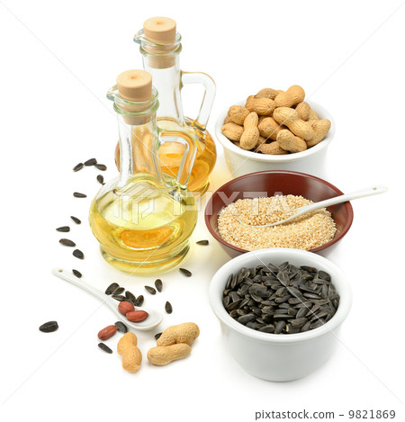 Sunflower seeds, peanuts and oil Sunflower seeds, peanuts and oil 9821869