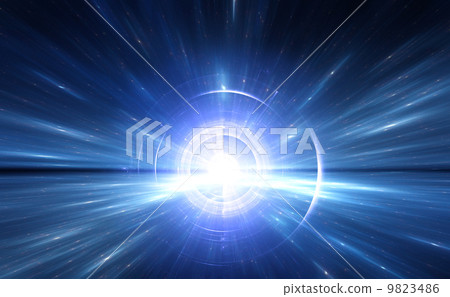 Time warp, traveling in space. 9823486