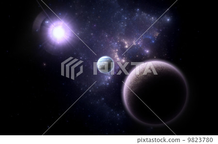 Alternative planetary system 9823780