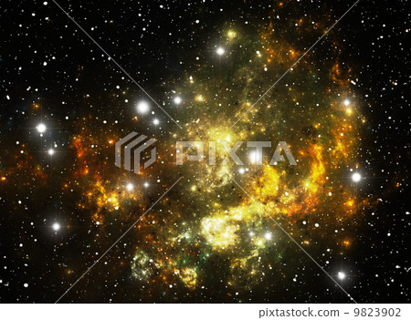 Colorful space star nebula 9823902