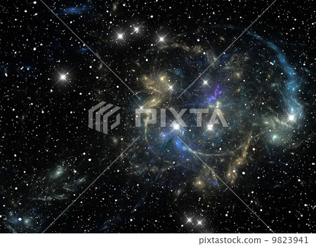 Colorful space star nebula 9823941