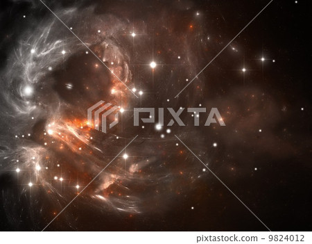 Red space star nebula Red space star nebula 9824012