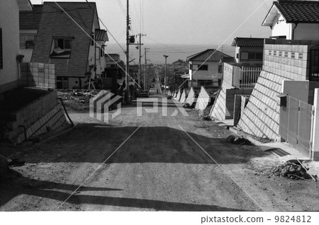 大阪縣泉佐野市正在開發的住宅區 9824812