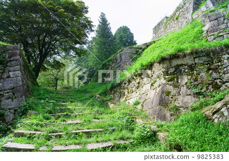 Iwamura Castle Ruins (Gifu Prefecture) The Ruins of Iwamura Castle in Gifu Prf. 9825383