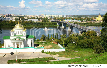 Annunciation Monastery and Nevsky Cathedral in August Annunciation Monastery and Nevsky Cathedral in August 9825730