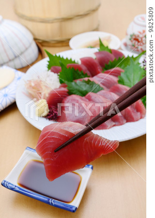 鰹魚生魚片 9825809