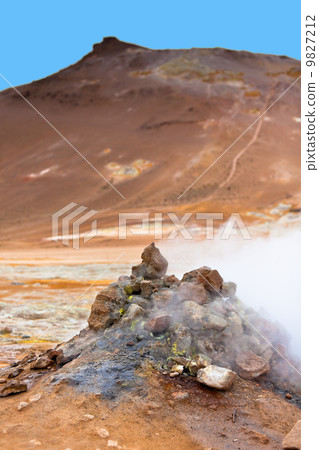 Geothermal Area Hverir, Iceland Geothermal Area Hverir, Iceland 9827212