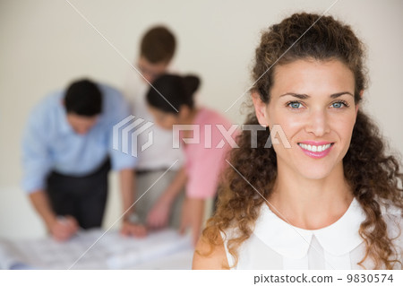 Portrait of beautiful businesswoman Portrait of beautiful businesswoman 9830574