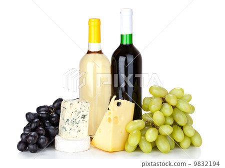 Cheese, white and red wine Cheese, white and red wine 9832194