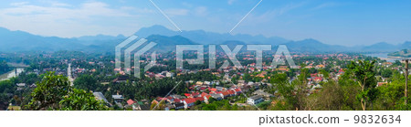 Luang Prabang, Laos, panorama Luang Prabang, Laos, panorama 9832634