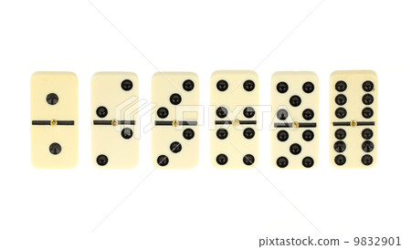 Close up of domino 9832901