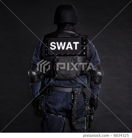 图库照片 swat officer